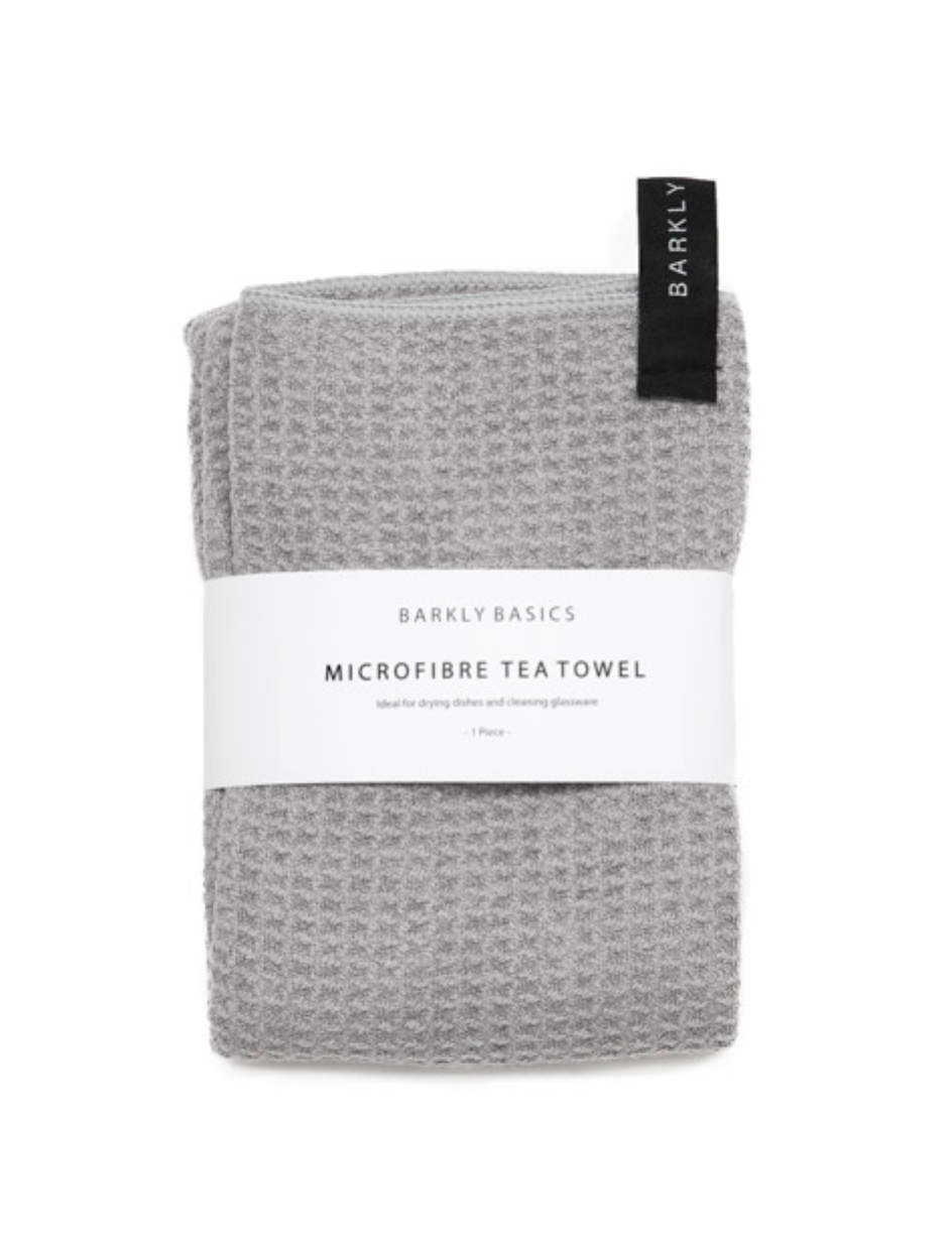 2pk Cotton Big Waffle Kitchen Towels Gray - Threshold™