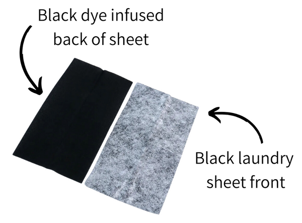 Black Laundry Washing Sheets