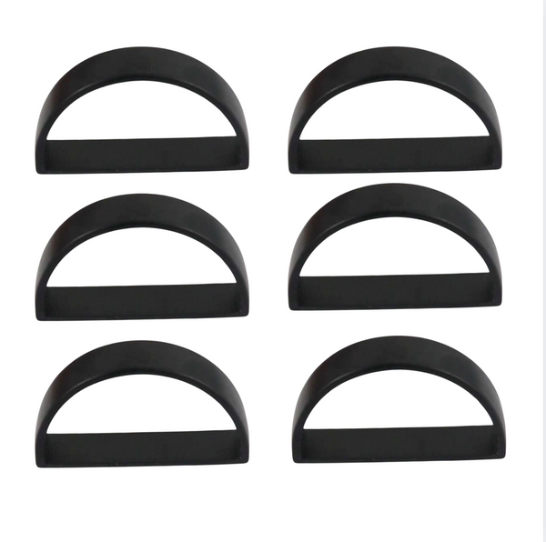 Black Napkin Holders - 6 Pack